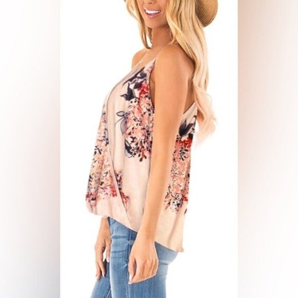 Xxl  Women  V Neck Spaghetti Strap Tank Top Sleeveless . (0099) - Picture 3 of 6